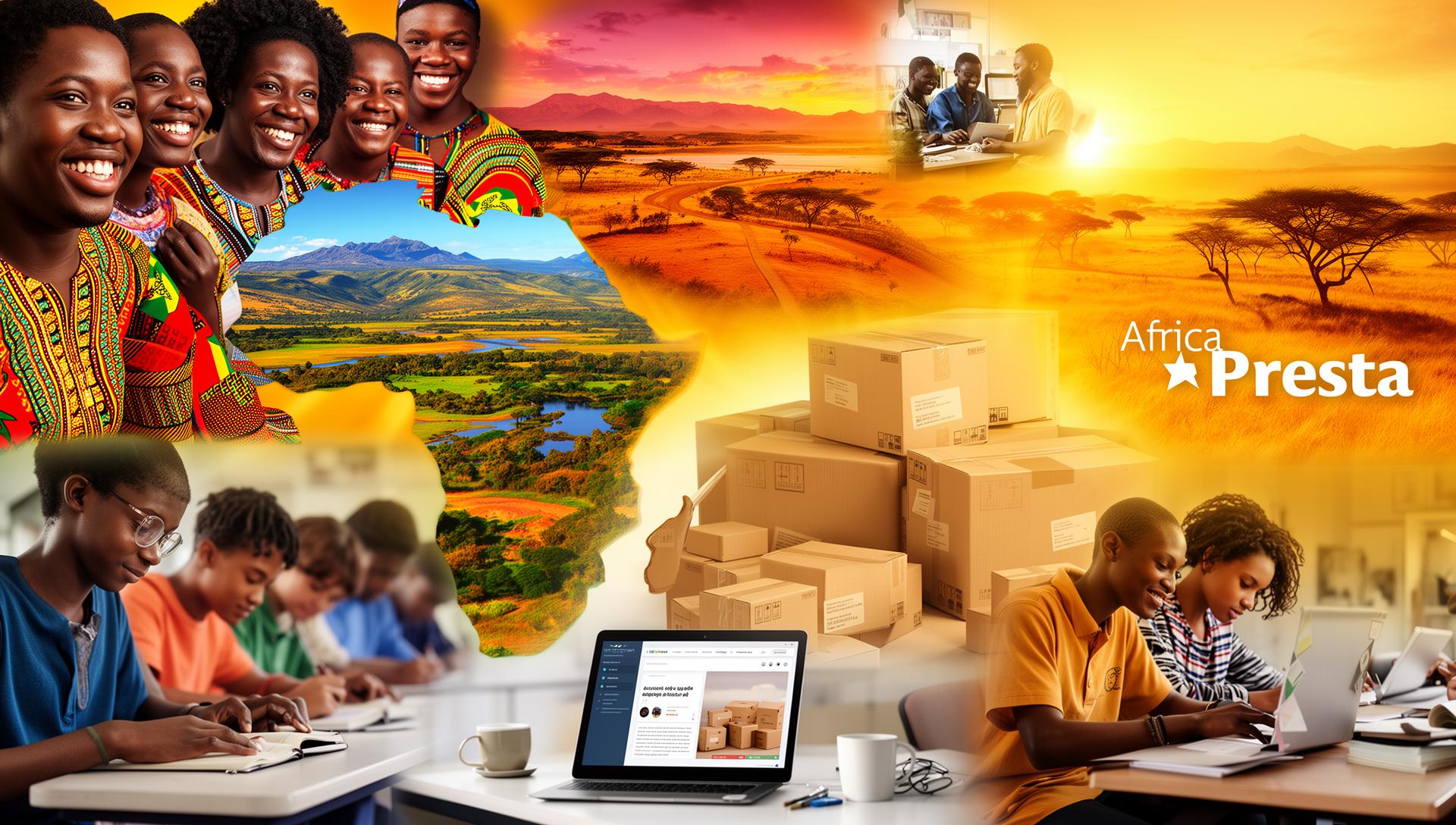 AfricaPresta | Recharge Crédit & Data Afrique - Par BY FAMOC
